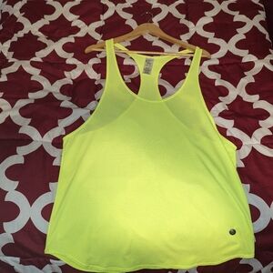 Gigo Stringer Tank Top - Neon Green, XL
